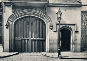 Charterhouse. Exterieur van de ingangspoort door Unbekannt