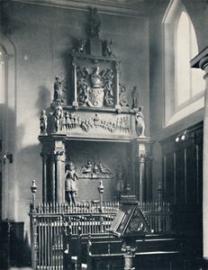 Charterhouse. Thomas Suttons Monument in de Kapel, 1925