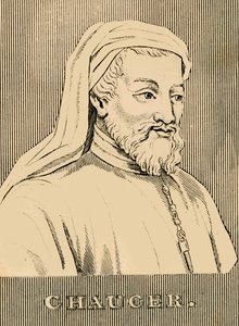 Chaucer, 1343-1400, 1830