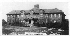 Scheikundegebouw, McGill University, Montreal, Canada, ca. 1920s