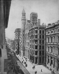 Chestnut Street, Philadelphia, ca. 1897 door Unbekannt