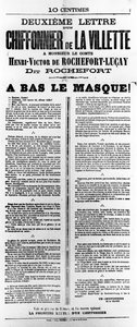 Chiffonnier de La Villette, uit Franse politieke posters van de Parijse Commune, mei 1871 door Unbekannt