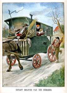 Kind ontvoerd door zigeuners, 1902 door Unbekannt