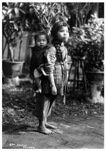 Kinderen, Canton, China, begin 20e eeuw