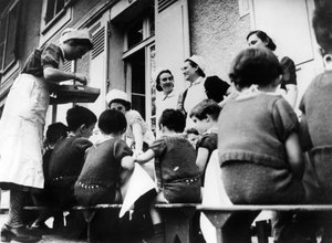 Kinderen in de zorg van het Ministerie van Volksgezondheid, Frankrijk, Tweede Wereldoorlog door Unbekannt