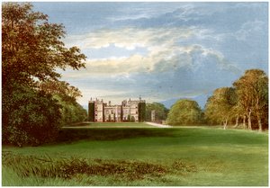 Chillingham Castle, Northumberland, huis van de graaf van Tankerville, ca. 1880 door Unbekannt