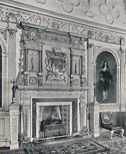 Schouwstuk in Audley End door Unbekannt