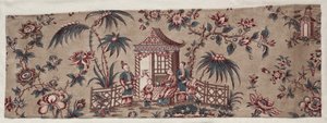 Chinoiserie Ontwerp, begin 1800s door Unbekannt