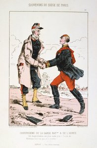 Chirurgen van de Nationale Garde en het Leger, Beleg van Parijs, Frans-Duitse Oorlog, 1870-1871