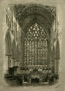 Koor van de kathedraal, 1898
