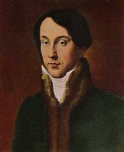Chopin 1810-1849. - Schilderij van Hayez, 1934