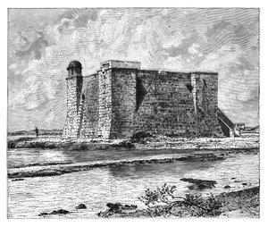 Chorrera Toren, Havana, Cuba, ca. 1890 door Unbekannt