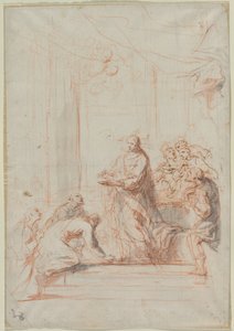 Christus deelt de hostie uit, 1700s