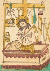 Christus als de man van smarten door Unbekannt