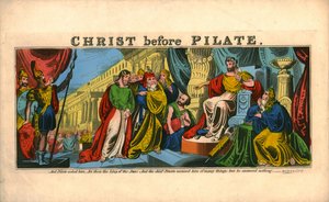 Christus voor Pilatus door Unbekannt