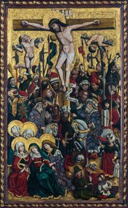 Christus aan het kruis door Unbekannt
