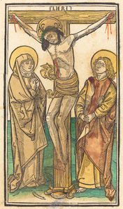Christus aan het Kruis, ca. 1485 door Unbekannt