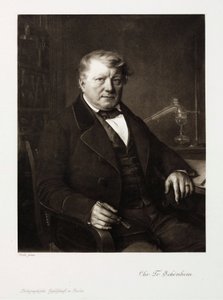 Christian Friedrich Schonbein, Duitse chemicus, ca. 1860 door Unbekannt