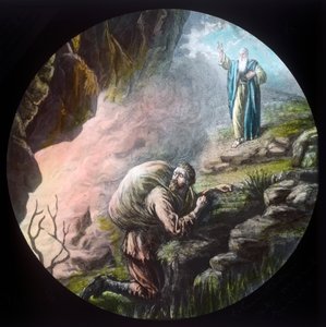 Christen op de berg Sinaï door Unbekannt
