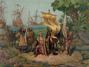 Christoffel Columbus (1451 - 1506) claimt de 