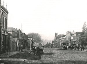 Church Street, Maritzburg, Zuid-Afrika, 1895