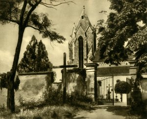Kerk in Bad Deutsch-Altenburg, Neder-Oostenrijk, ca. 1935