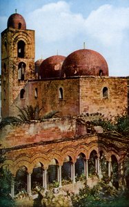 Kerk van San Giovanni degli Eremiti, Palermo, Sicilië, Italië, ca. 1923 door Unbekannt