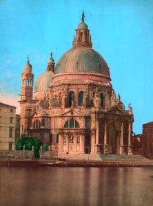 Kerk van Santa Maria della Salute, Venetië, Italië door Unbekannt