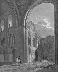 Kerk van St. Bartholomew the Great in West Smithfield, City of London, 1822 1906 door Unbekannt