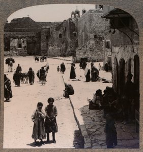 Kerk van de Geboorte, Bethlehem, ca. 1900