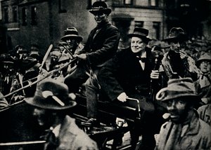 Churchill opnieuw in Belfast, 1926, 1945 door Unbekannt