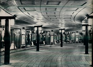 Circulatiegebied van Piccadilly Circus Station, 1929 door Unbekannt