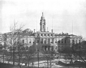 Stadhuis, New York, VS door Unbekannt