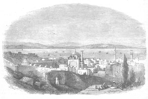 Stad en Baai van Acre, ca. 1880