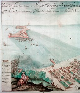 Stad Veracruz, Mexico, 17e eeuw
