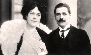 Clara Ellen Butt 1872-1936 en Kennerley Rumford 1870-1957, Engelse zangers, 1906 door Unbekannt