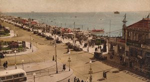 Clarence Esplanade en Pier, Southsea, Hampshire, ca. 1930s