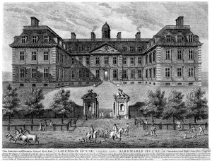Clarendon House, Piccadilly, 17e eeuw, 1908
