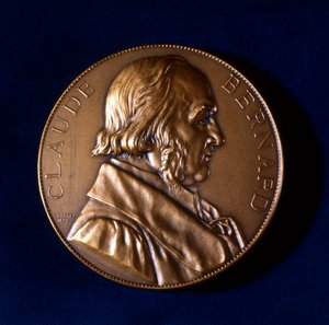 Claude Bernard, Franse fysioloog, 19e eeuw door Unbekannt