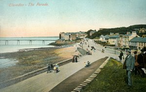 Clevedon - De Parade, 1907 door Unbekannt