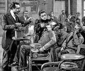 Kliniek aan de tandheelkundige school, Parijs, 1892 door Unbekannt