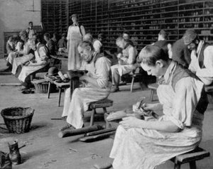 Schoenmaken, Earlswood Asylum, Reigate, 1904