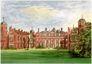 Cobham Hall, Kent, huis van de Graaf van Darnley door Unbekannt