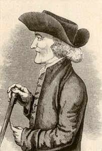 Steekhoed gedragen door een Quaker heer uit Pennsylvania, 1774, 1937 door Unbekannt