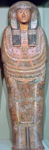 Kist van de oude Egyptische priester Khons-Da-Khred