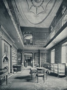 College Bibliotheek: Het Centrale Deel, 1926 door Unbekannt