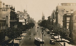 Collins Street, Melbourne, Australië, c1920s