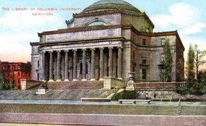 Bibliotheek van de Columbia University, New York, VS