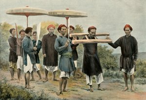Condamne Condamne Marchant Au Supplice, De veroordeelde lopend in straf, 1900