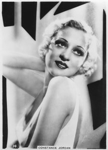 Constance Jordan, actrice, ca. 1938 door Unbekannt